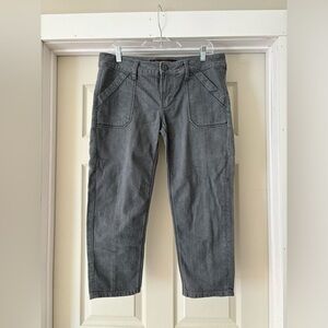 Yanuk Stella Crop Grey Jeans - Size 31 (size 11/12)